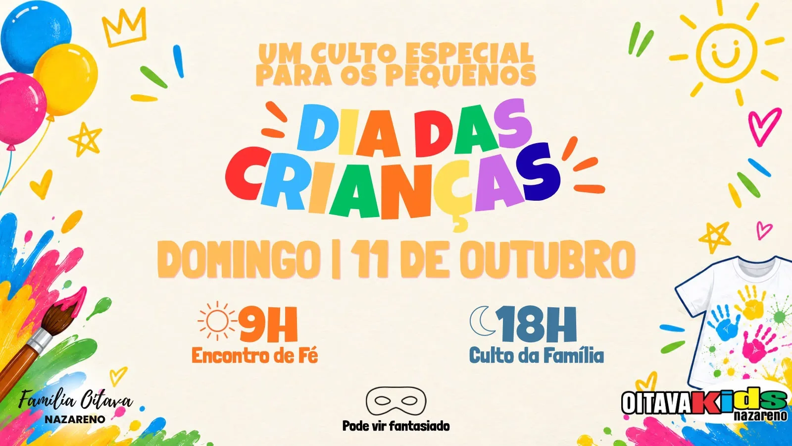 Dia das Crianças na Família Oitava!